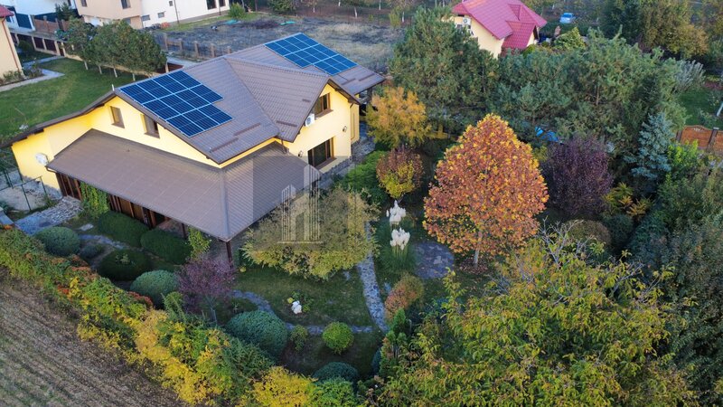 Snagov, vila individuala, curte amenajata, prosumator 8 kw